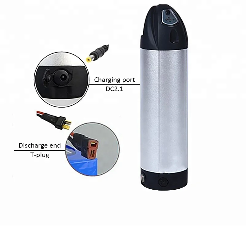 Customized replacement water bottle ebike batteries pack 18650 lithium ion 36 volt e-bike battery