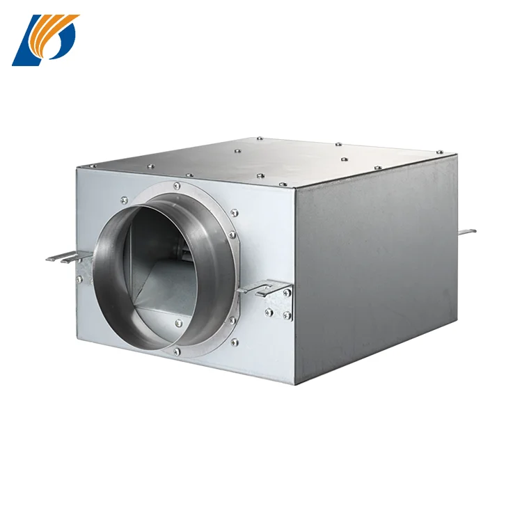 Purifying quiet Cabinet Duct Fan POPULA DPT 10-A10PM with 45w 300/250 CBM airfow 300pa 29dB 100mm diameter duct size 8kg