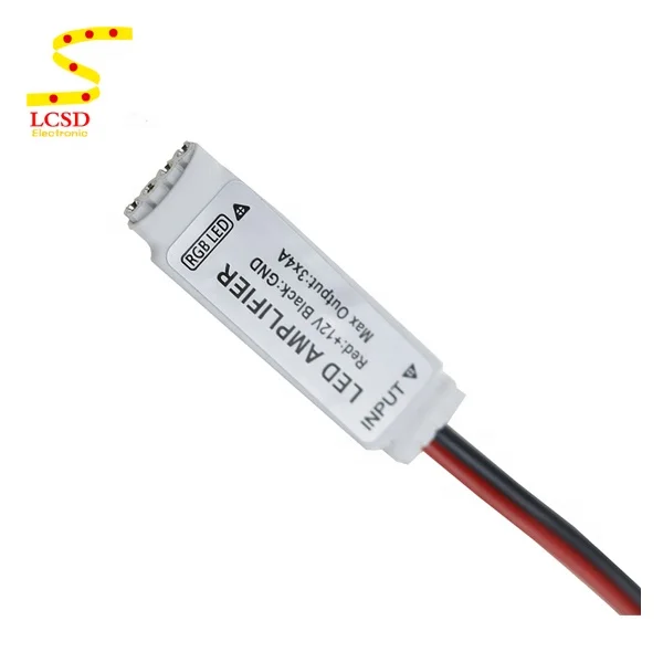 RGB-усилитель для светодиодной ленты, 12 В, 3*4 а