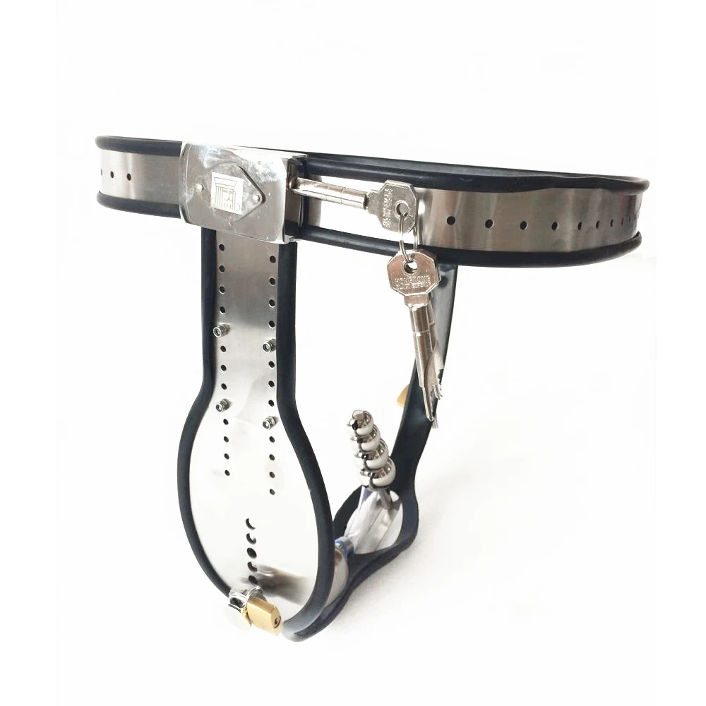 Sexy panties male chastity belt with cock cage stainless steel chastity lock cbt device bdsm bondage metal products for adults