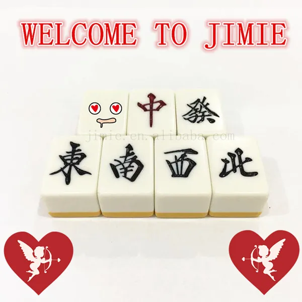 hot sale plastic chinese mahjong set