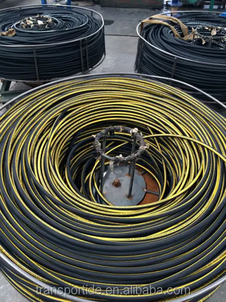 DIN SAE Standard , high pressure rubber hose,oil hose   size ID 5mm-51mm Mining  rubber hydraulic hose