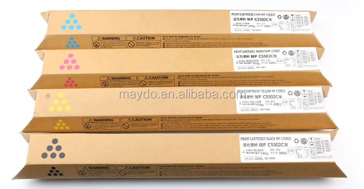 MPC4502 совместимый картридж с тонером Ricoh Aficio 4502A 5502