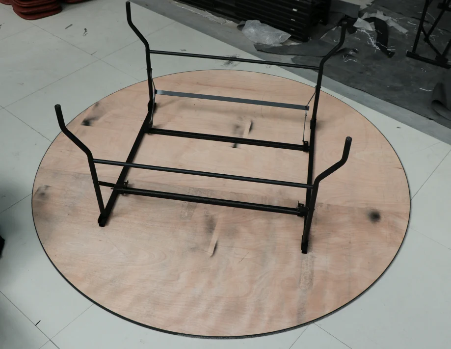 60 inch wholesale plywood folding wood restaurant banquet hall table