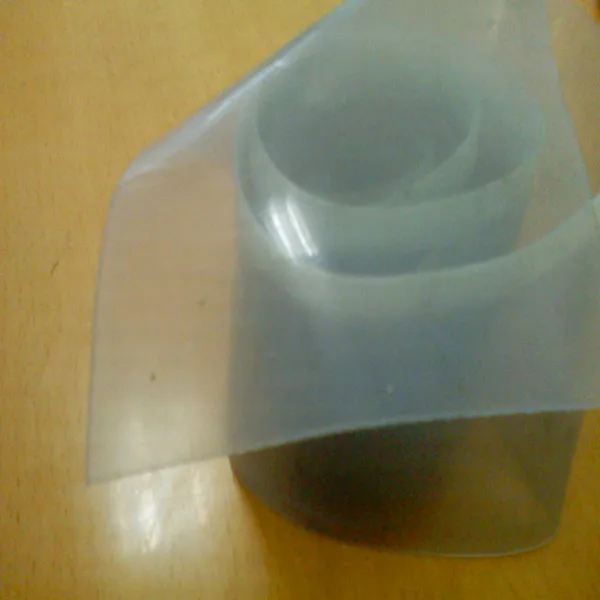 0.5mm thick transparent silicone rubber Diaphragm sheet