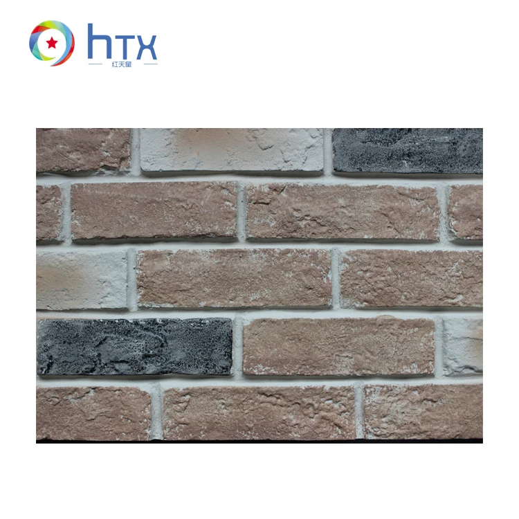 Exterior wall decoration stone tile faux brick panels