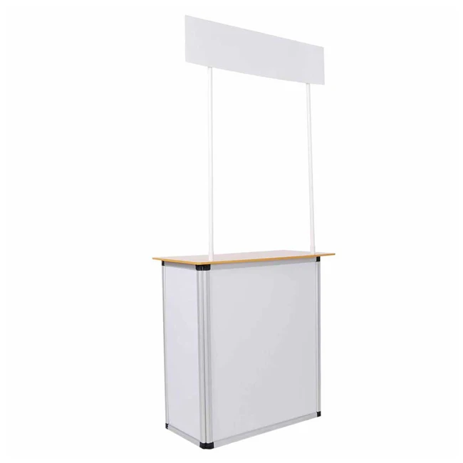 Aluminum Exhibition Booth Cheap Promotion Counter Sales Table