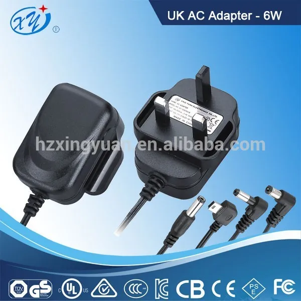 Розетка 12 В 0.5a ac / dc адаптер питания с GS BS UL SAA CCC PSE KC