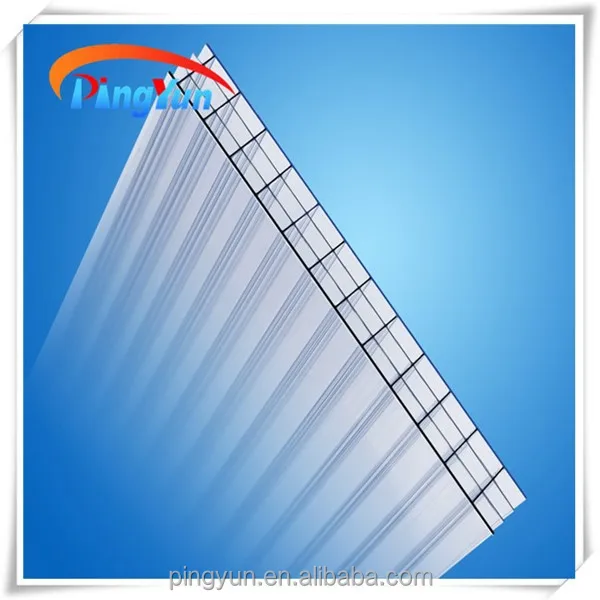 
Double Layer PC Hollow Sheet/three layers polycarbonate shees/polycarbonate roofing sheet 