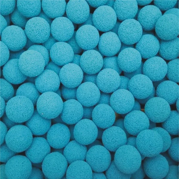 15mm Sponge Rubber Cleaning Ball used for Power Plant Condenser Tube Cleaning