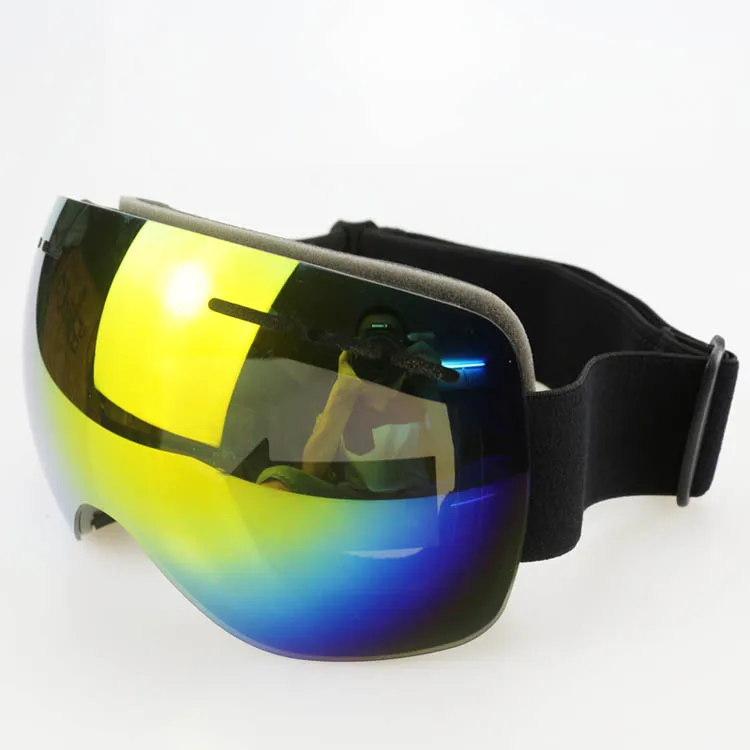 China manufacturer Prescription spherical dual lens anti-fog snow ski glasses sports goggles ski