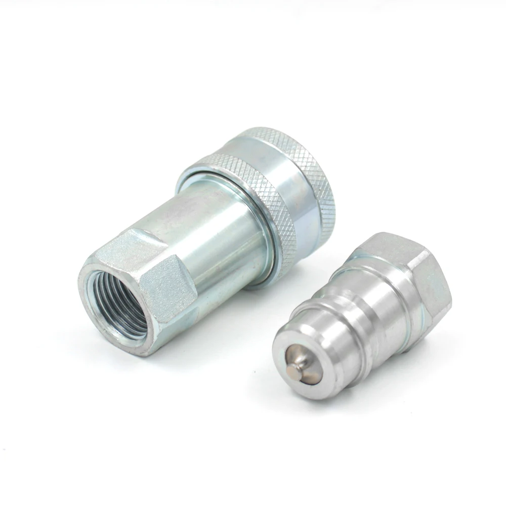 GT-A1 3/8 inch BSP NPT female thread ISO A norm carbon steel hydraulic quick couplings