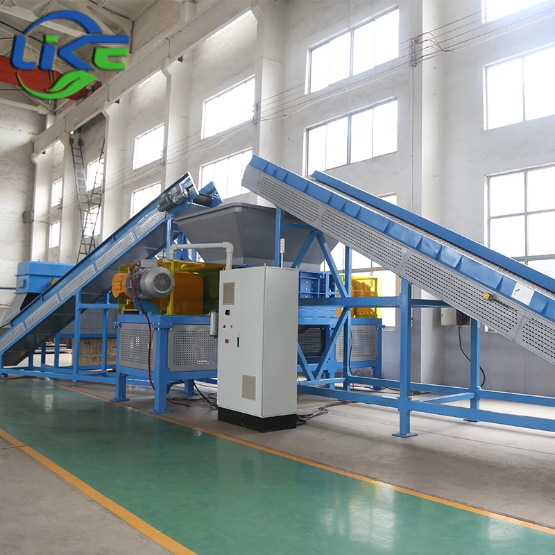 
Used tyre recycling plant for tire crusher machine 
