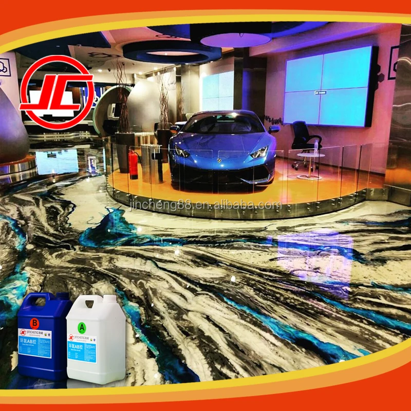 Liquid 3D Floor Painting and Coating