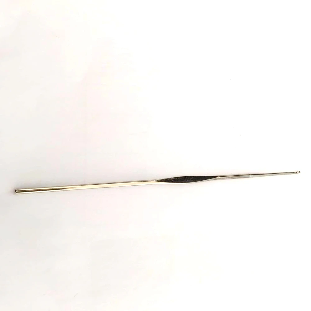 double ended steel crochet hook 3mm