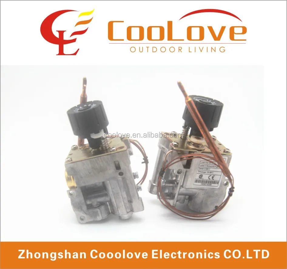 room heaters thermostat gas control valve