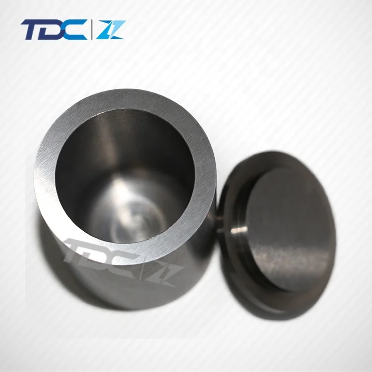 polished high hardness tungsten carbide ball mill jar standard size cemented carbide grinding jar with factory stock