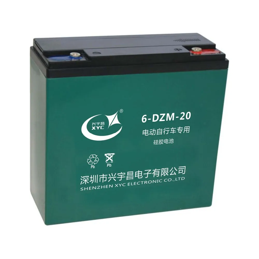 6-DZM-12 VRLA Gel battery for Electric bikes
