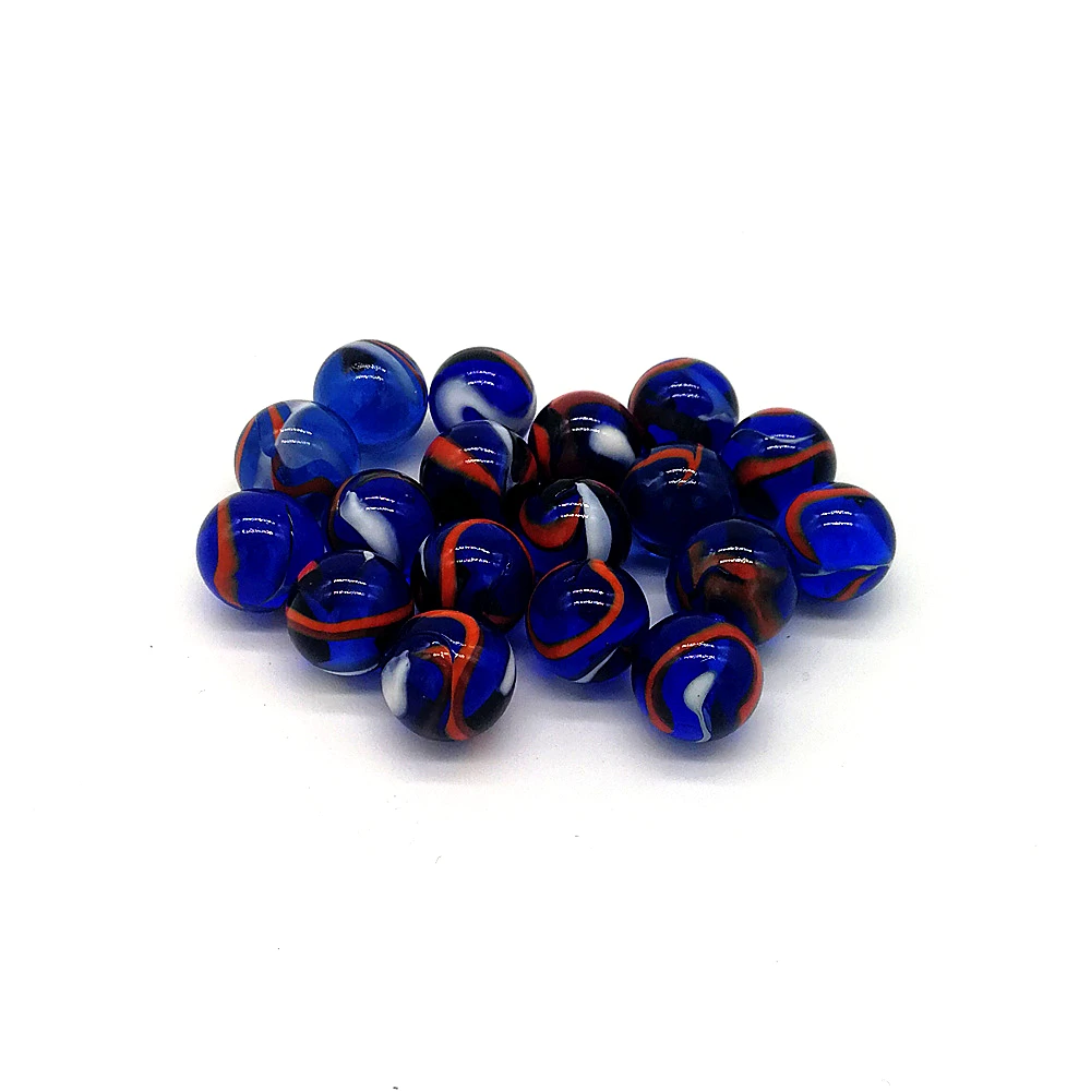 16mm Popular Swirl Marbles Round Marble Glass