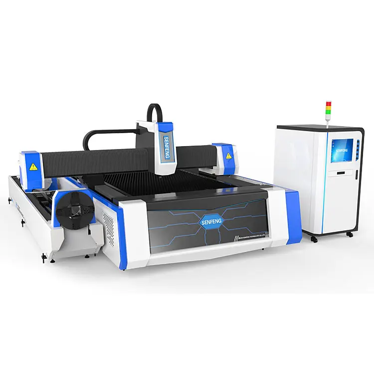 Highly Sold Fiber Laser Cutting Sheet and Pipe Machine SF3015