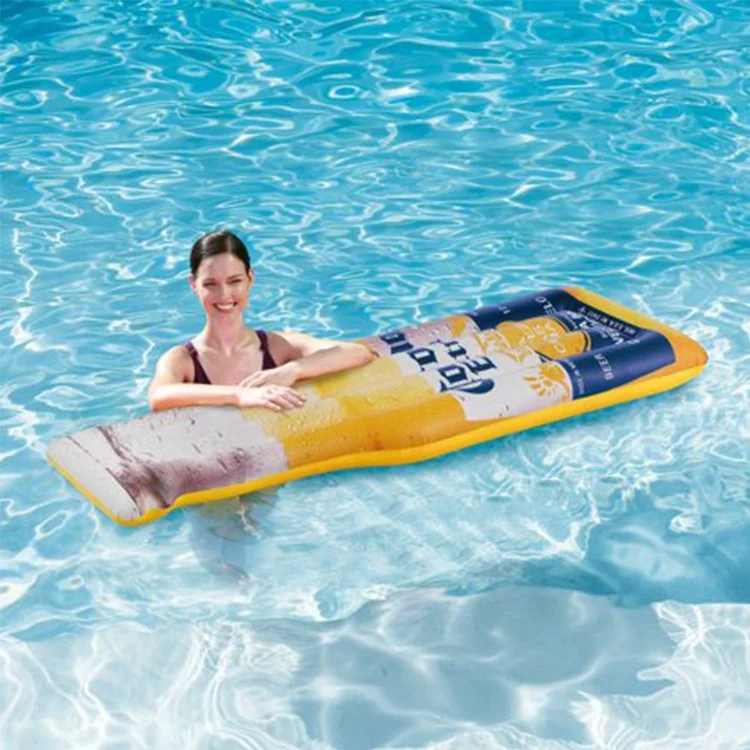 
Fun Stylish Beer Bottle Inflatable Pool Float Advertising Model Toys 