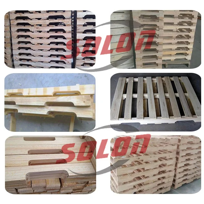 Automatic wood cutting machine/wood pallet groove stringer notcher/wood notching machine