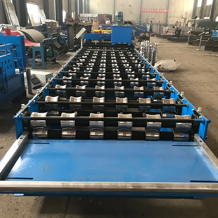 Zinc roofing sheet panel roll forming making machine equipment