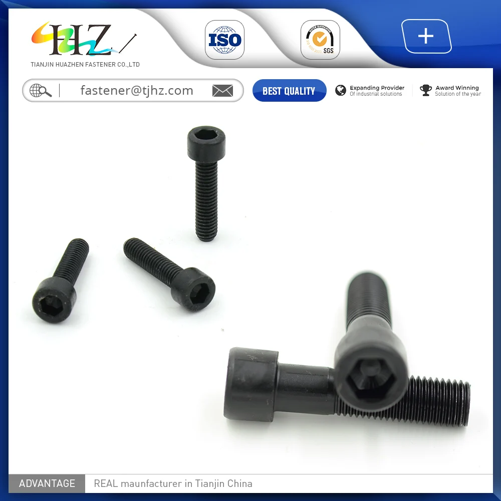 Hex Bolt and Nut Carbon Steel Hex Bolt Grade 8.8 DIN 933
