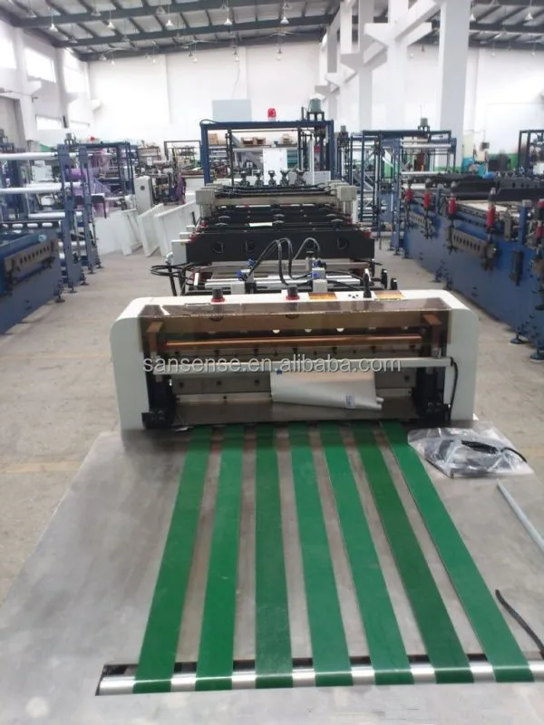 3/4 side seal bag making machine with stand up zipper function pouch machine