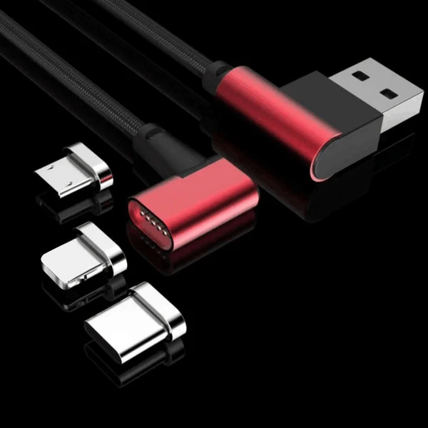 Зарядное устройство для быстрой зарядки данных кабель Micro USB Магнитный Магнит 2.0 3.0 Для Samsung S8 Android V8