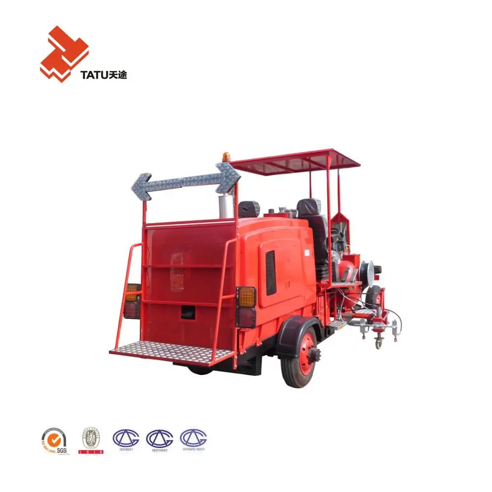 TATU highway painting thermoplastic paints thermoplastic pavement marking machine