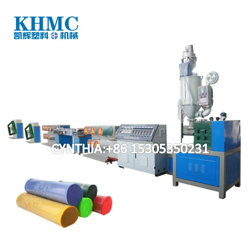PET filament making machine for toilet brush brooms