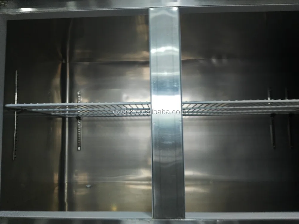 commercial stainless steel upright refrigerator/4 door upright freezer