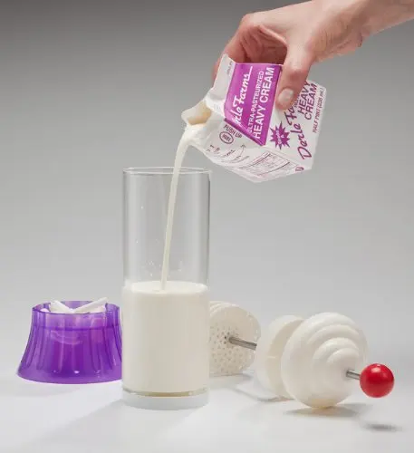 
Dishwasher safe and BPA Free Quick Whip Cream Whipper Dishwasher safe and BPA Free Quick Whip Cream Whipper