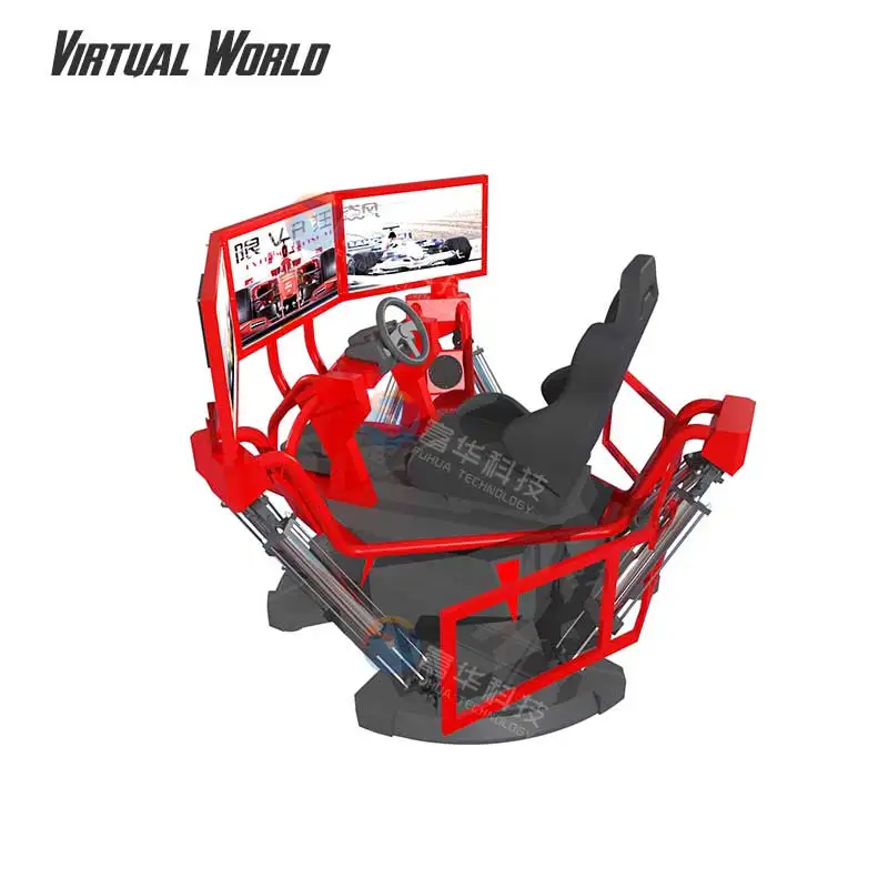 Hot sale Virtual Reality Car Driving Simulator Earn Money Car Racing Simulator Machine 3 Screen Driving Simulator