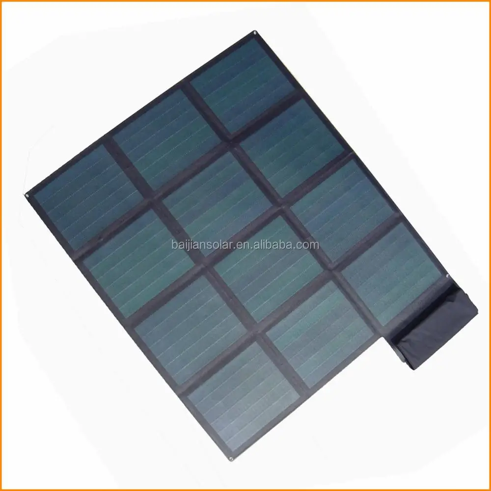 Flexible panel solar with waterproof camouflage cloth