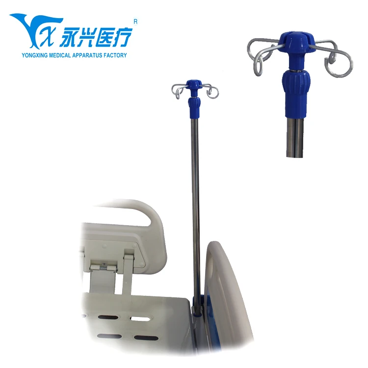 
YONGXING cheap price folding elderly care manual rotating medical nursing bed with toilet A04-018 