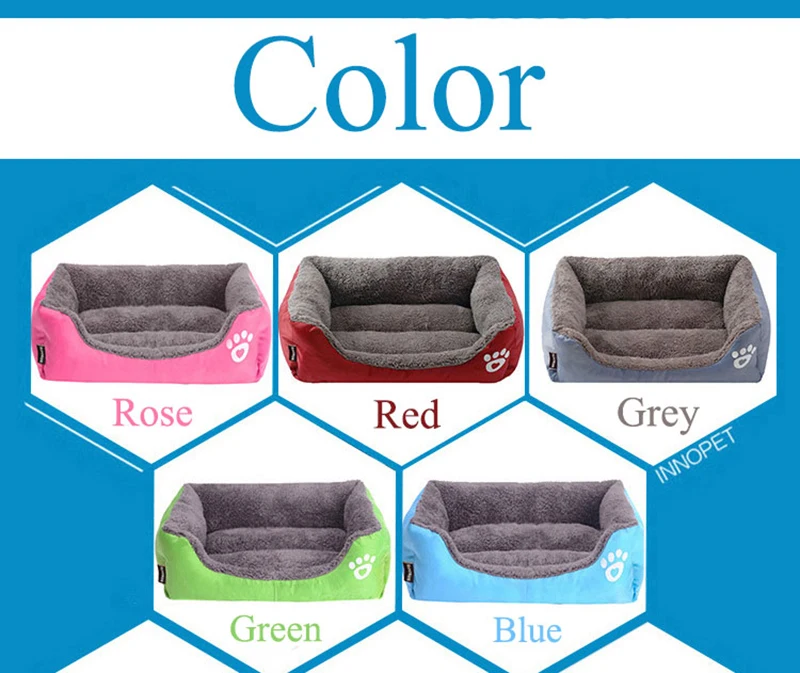 Китай, товары для домашних животных, диван-коврик, удобная подушка с принтом «Собачья лапа», новая прямоугольная мягкая плюшевая кровать в форме маленького животного