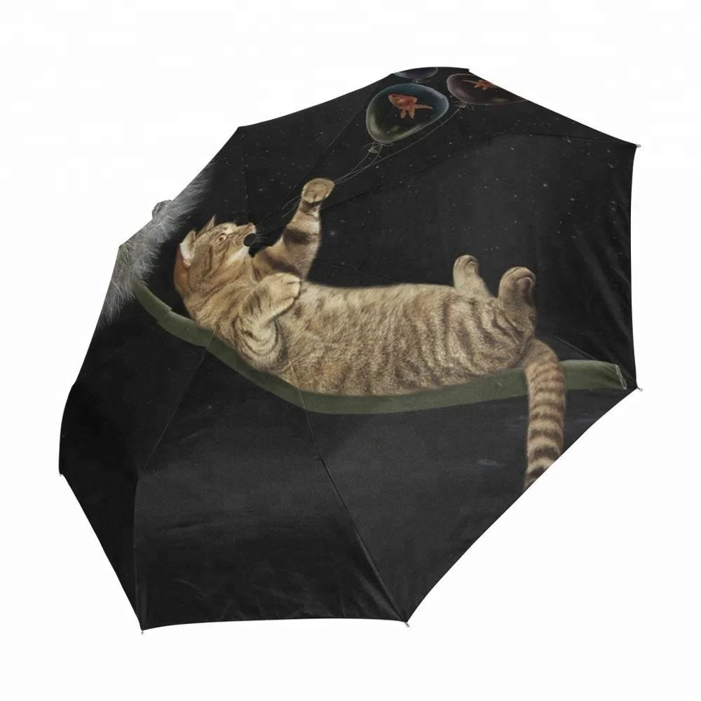 2 Times Manually Open Luxury Teflon Fabric Bamboo Umbrella