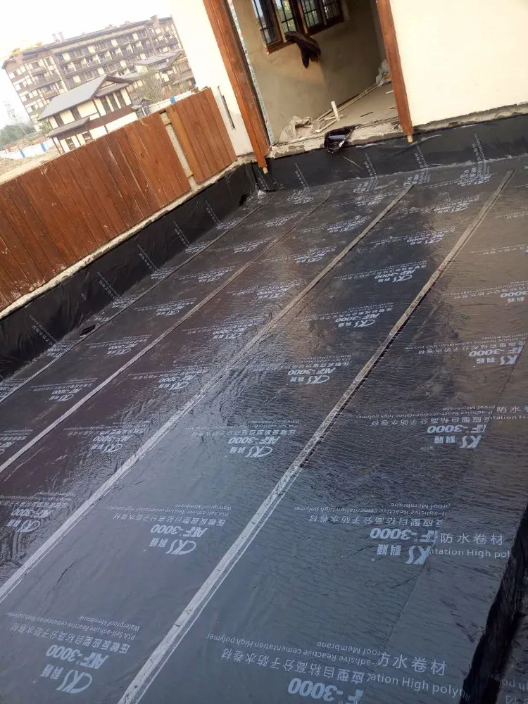  Самоклеящаяся ПВХ кровельная подвальная резиновая водонепроницаемая мембрана