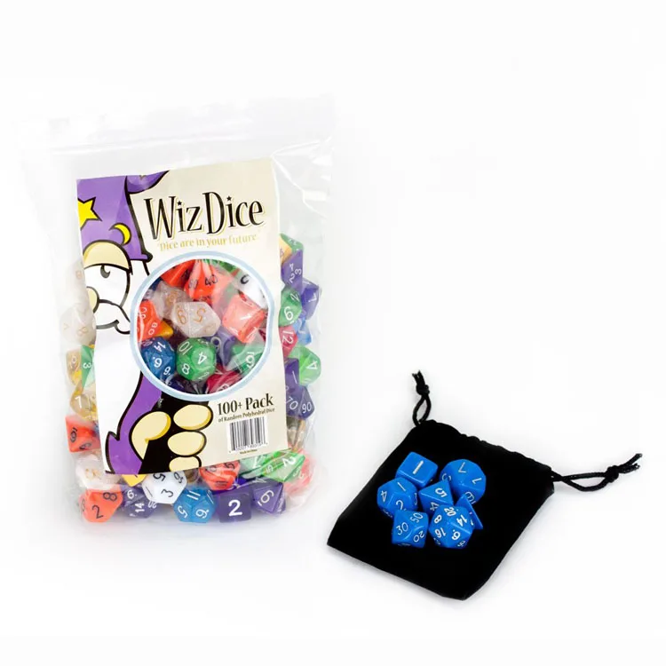 wholesale custom decoration cheap colorful wooden polyhedral dice cube set for board game