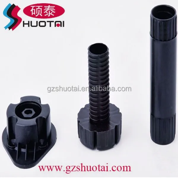 adjustable cabinet legs, Plastic adjustable foot