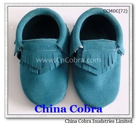 
2021 best selling soft sole leather baby moccasins shoes bow moccasins China Cobra Shoes size 0-4 years old 
