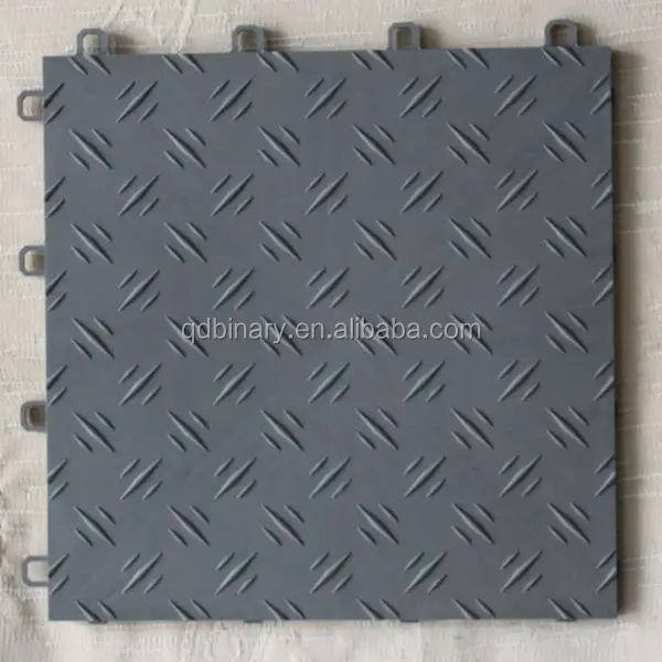 
Pp interlocking floor plastic floor tile heavy duty warehouse tile , slab floor for garage 