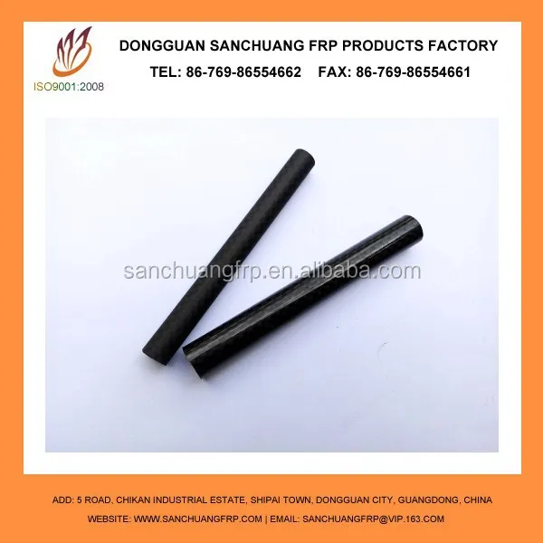 
Dongguan Sanchuang Custom Winding process Carbon Fiber Tube with 3K Surface 