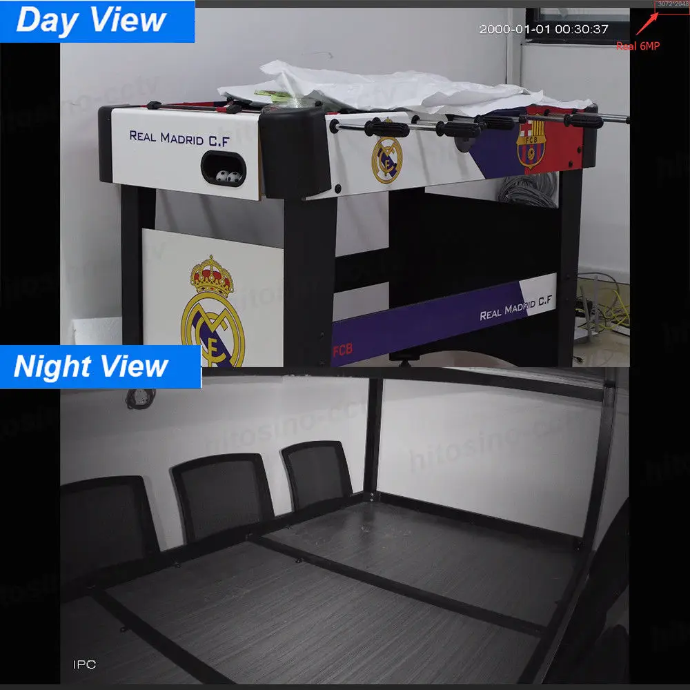 DH 6MP POE AUDIO CAMERA HDBW4631R-AS 4K Plug&Play  NVR4104-P-4KS2 DH 4CH CCTV SYSTEM Kit