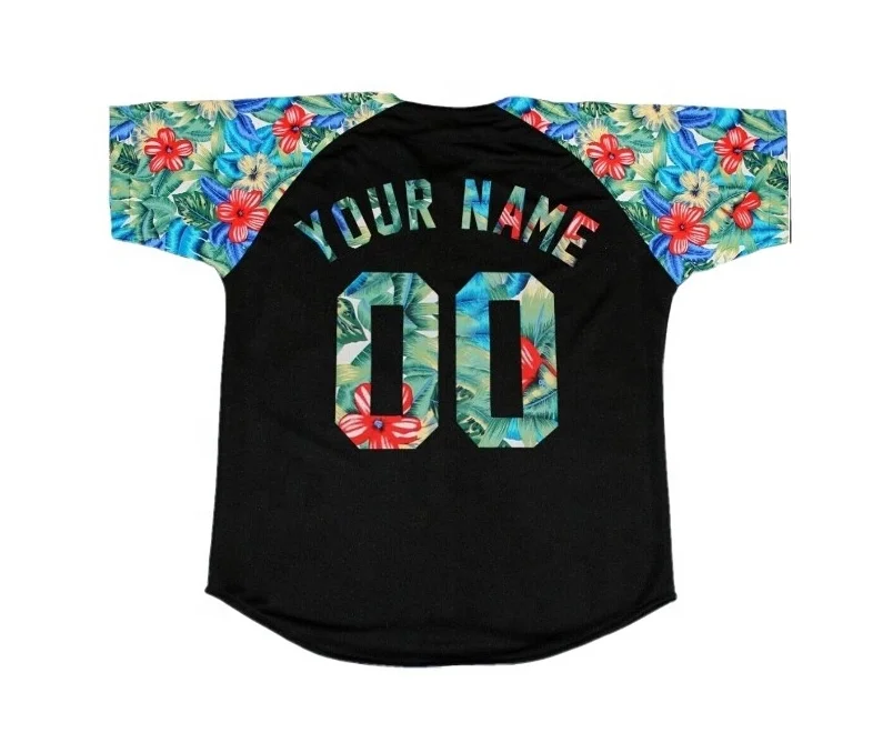 Fashion style digital sublimation printing silk screen printing & tackle twill available custom baseball jerseys