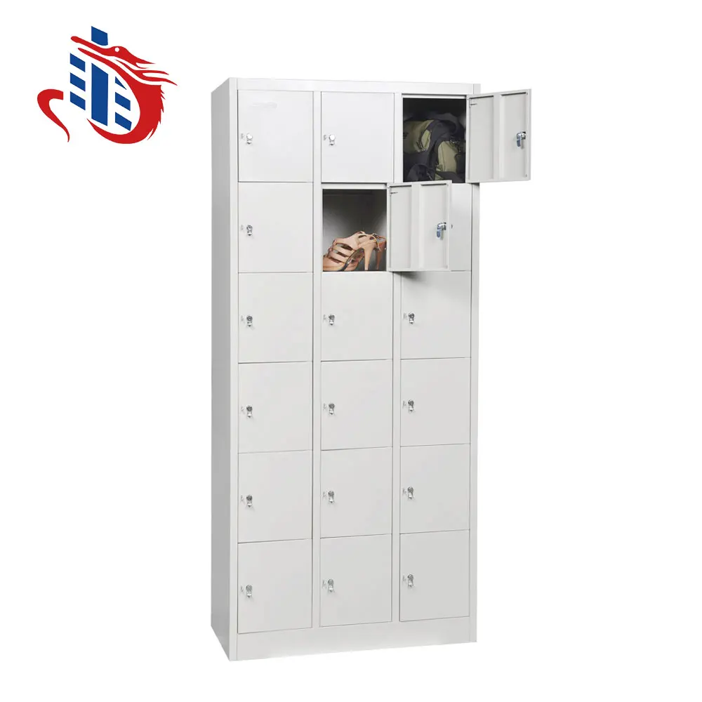 
assemble or knocked down customized electronic lock 12 doors steel lockers 