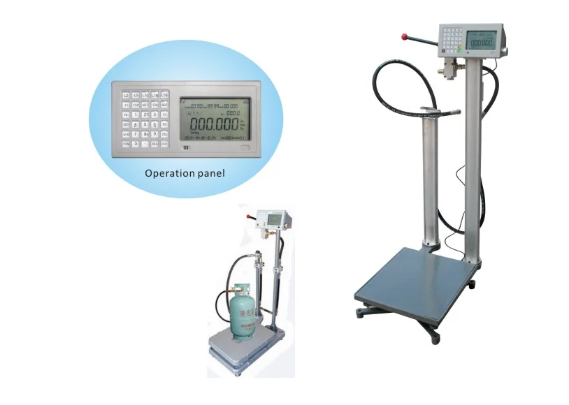 LPG filling scale electronic lpg filling scale
