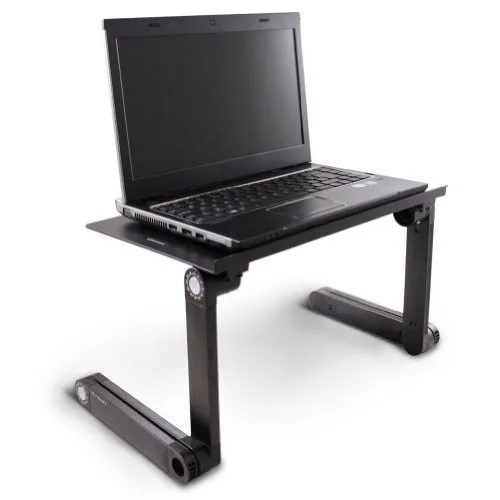 Adjustable Laptop and Tablet Stand for Bed Couch w/Mouse Pad